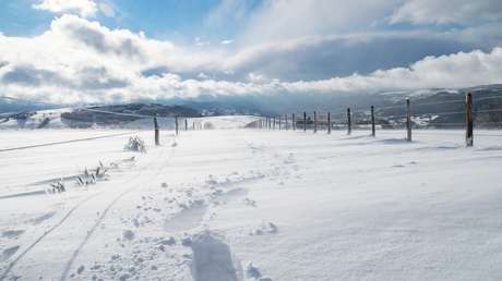 FOTOS, VIDEO: Aparecen extraños anillos de nieve en Escocia