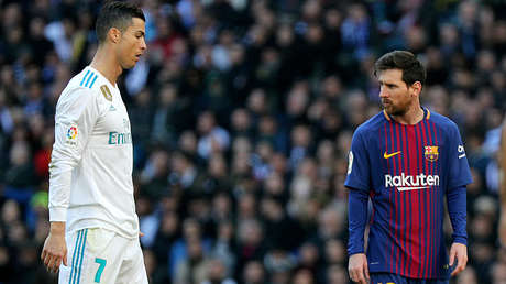 Cristiano Ronaldo a un grupo de niños en el túnel de vestuarios: Messi "es malo" (VIDEO)
