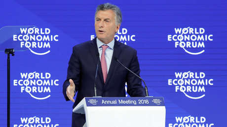Mauricio Macri en Davos: "En Sudamérica todos somos descendientes de europeos"