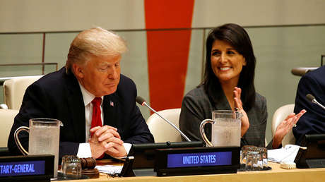 La embajadora de EE.UU. en la ONU comenta su supuesto lío con Donald Trump
