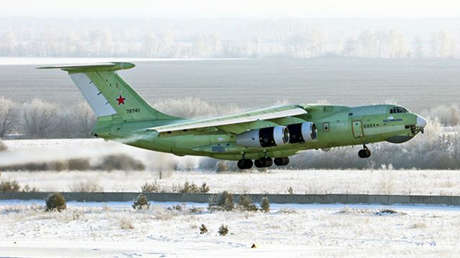 VIDEO: Primer vuelo del modernizado avión cisterna Il-78