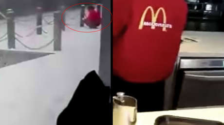 Video: Empleada de McDonald's recoge nieve del suelo para servirla en las bebidas