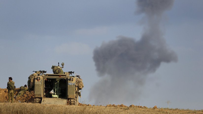 Israel ataca la Franja de Gaza en respuesta al lanzamiento de un misil