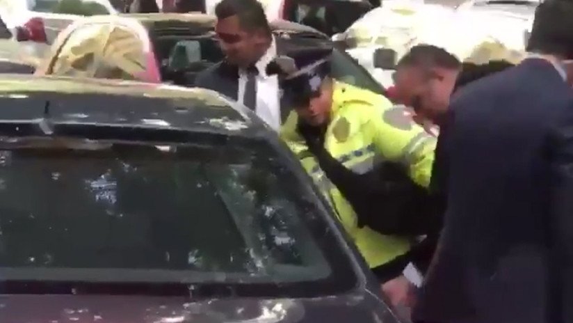 VIDEO: Escoltas agreden a agentes de Tráfico para no pagar una multa en México