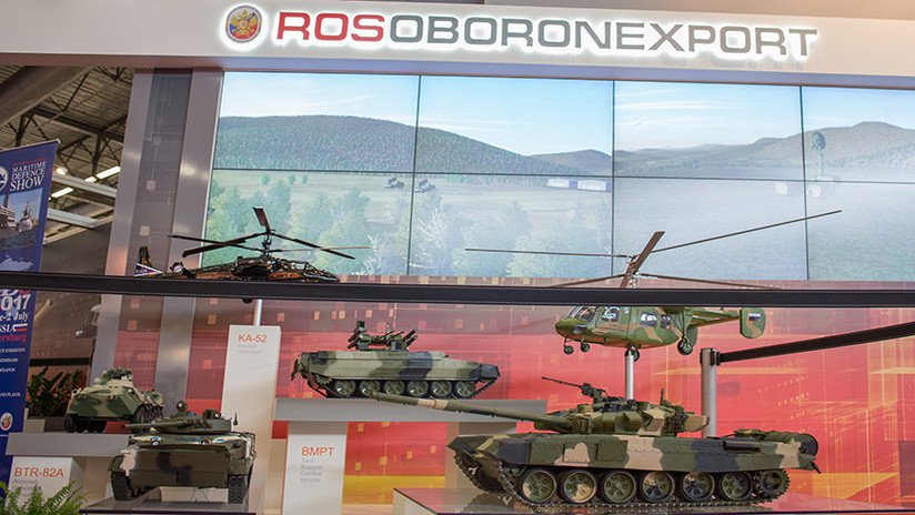 Rosoboronexport firma contratos con 53 países por 15.000 millones de dólares 