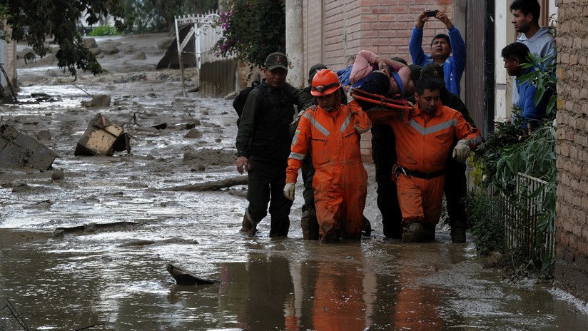 Bolivia declara el estado de emergencia por lluvias e inundaciones (VIDEO)