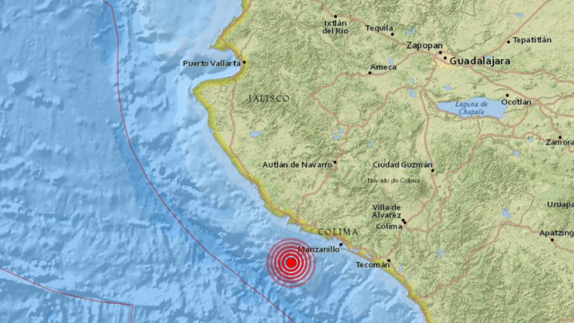 Sismo de magnitud 6 se registra en México   