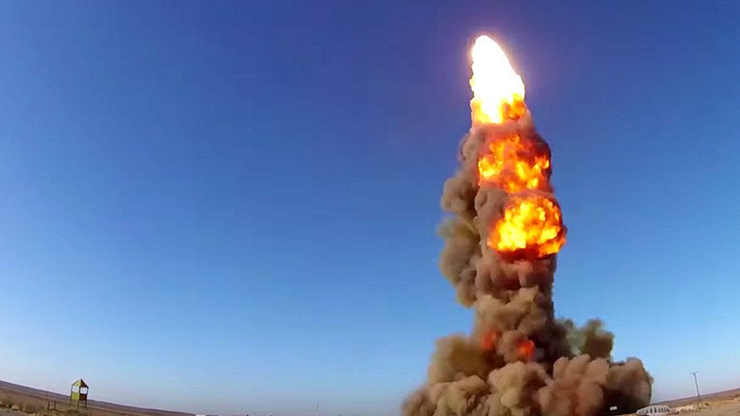 VIDEO: El Ejército ruso ensaya con éxito su nuevo sistema antimisiles contra los intercontinentales