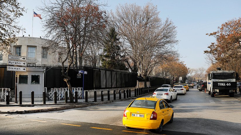 Turquía se burla de EE.UU. rebautizando la calle en que se sitúa su embajada