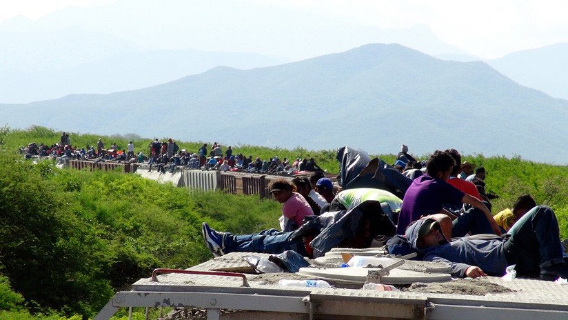 Las autoridades mexicanas detienen a más de 500 migrantes centroamericanos que se dirigían a EE.UU.