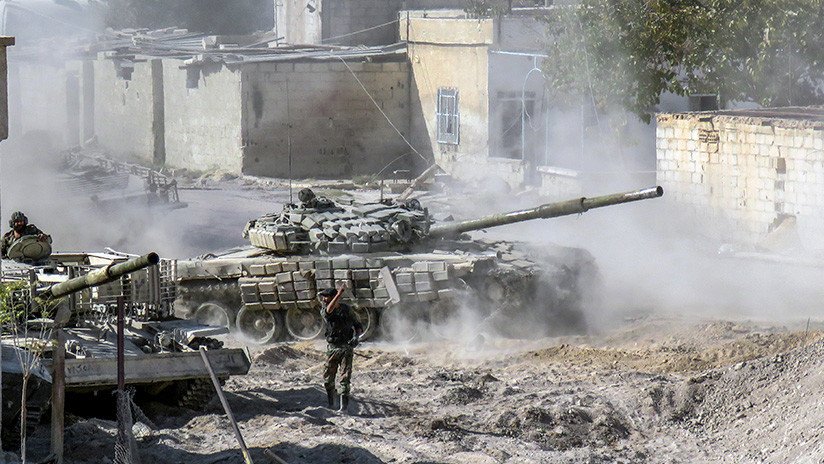 Estados Unidos destruye otro tanque del Ejército sirio en "defensa propia"