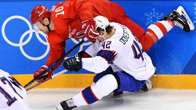 El equipo ruso de hockey vence a Noruega por 6-1 y avanza a semifinales de los JJ.OO. de Invierno