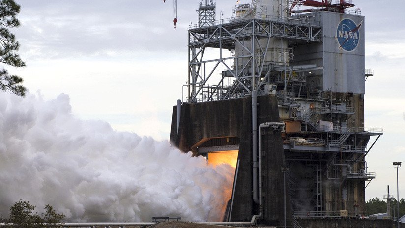 VIDEO: La NASA prueba al máximo el motor de cohete más potente de EE.UU.