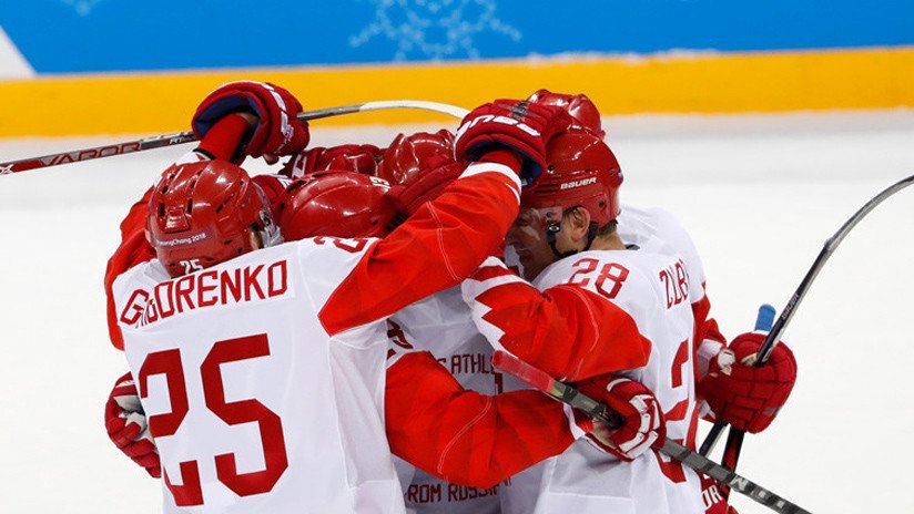 El equipo ruso de hockey sobre hielo pasa a la final de los JJ.OO. por primera vez en 20 años