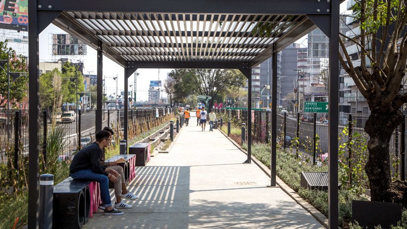 Ecoducto, el nuevo pulmón de Ciudad de México que depura aguas contaminantes