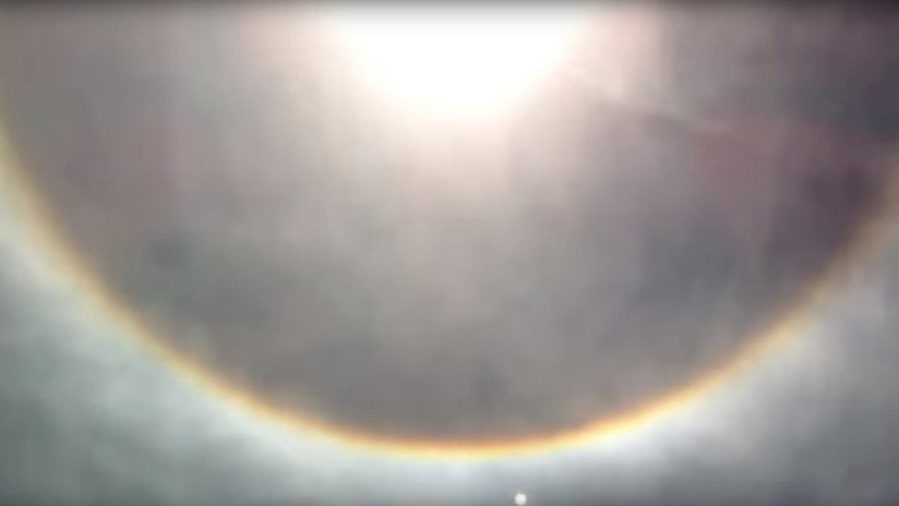 VIDEO: Dos anillos alrededor del Sol dejan boquiabiertos a los brasileños