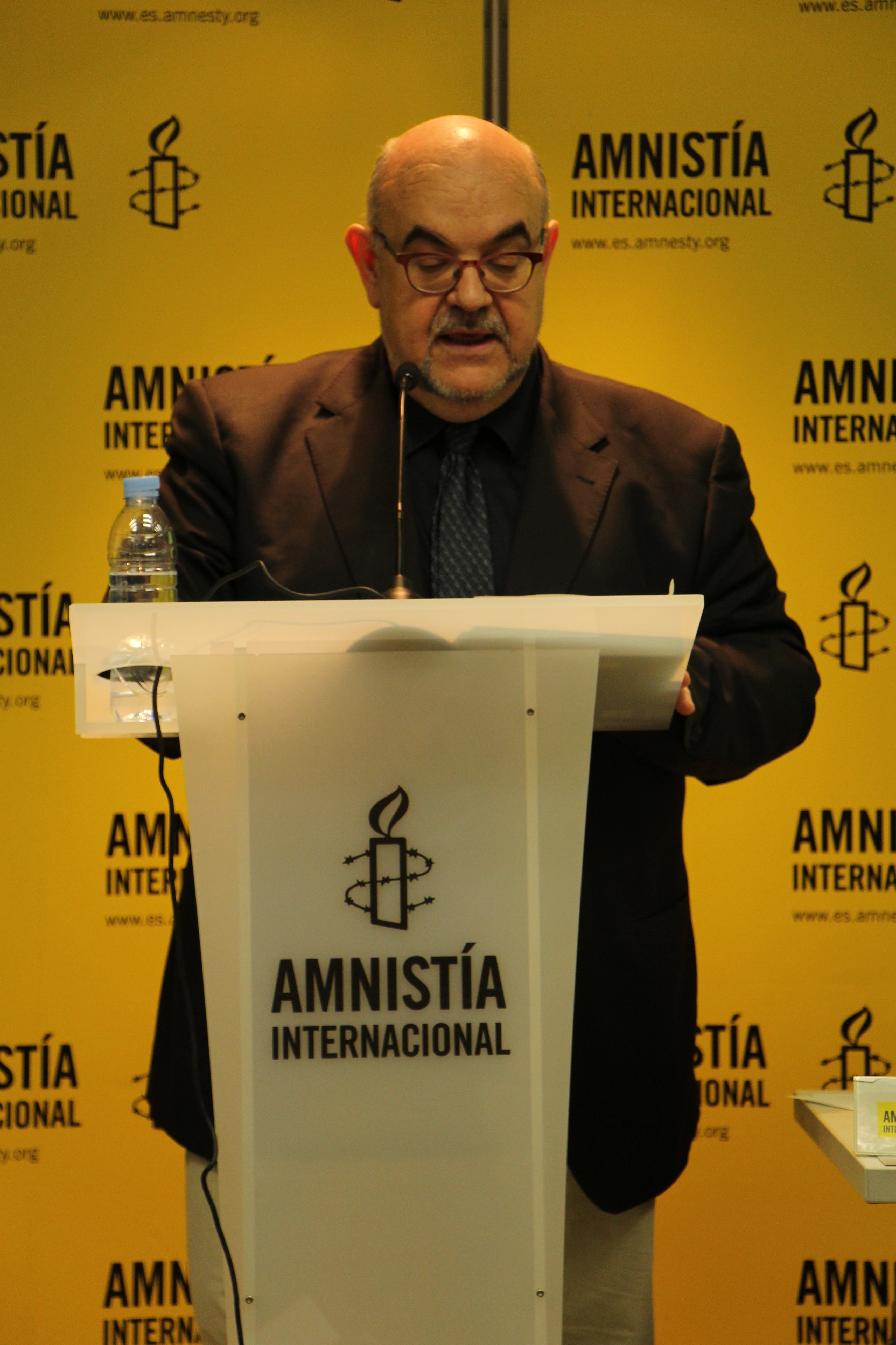 Esteban Beltrán, director de la sección española de Amnistía Internacional
