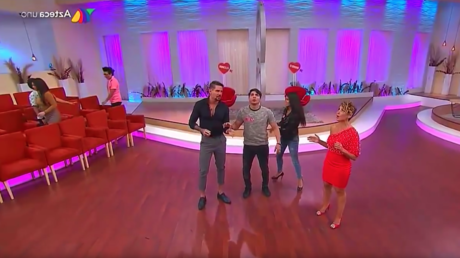 VIDEO: El momento exacto del sismo en México durante un programa de enamorados