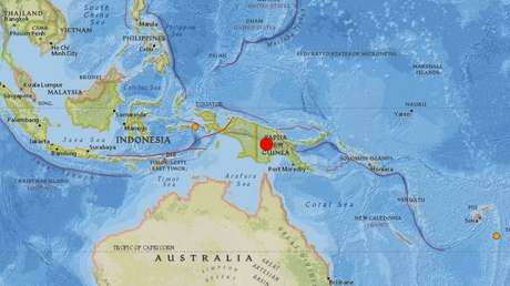 Un terremoto de magnitud 7,5 sacude Papúa Nueva Guinea