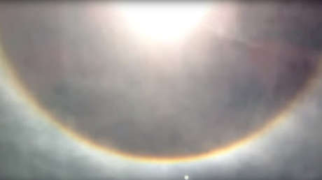 VIDEO: Dos anillos alrededor del Sol dejan boquiabiertos a los brasileños