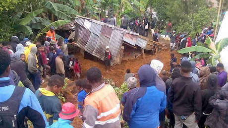 "Destrucción masiva": una serie de sismos arrasa aldeas enteras en Papúa Nueva Guinea (FOTOS)