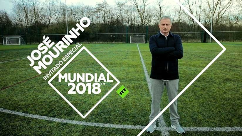 El legendario entrenador José Mourinho se une a la cobertura de RT de la Copa Mundial 2018