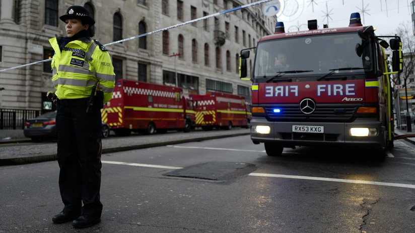 La Policía británica informa sobre una explosión en Londres