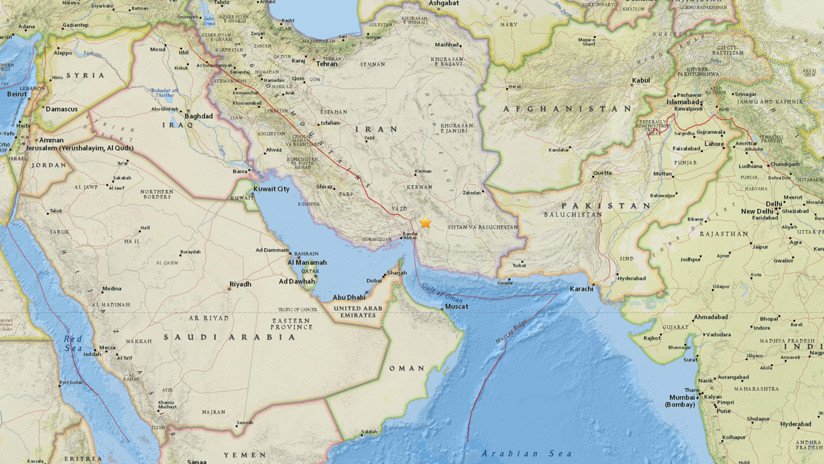 Se registra un terremoto de magnitud 5,4 en Irán