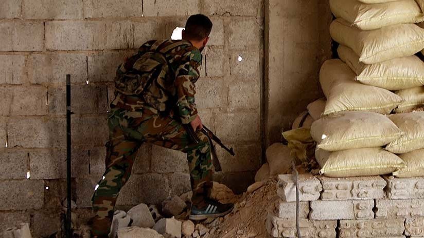 El Ejército sirio encuentra un laboratorio de armas químicas rebelde en Guta Oriental