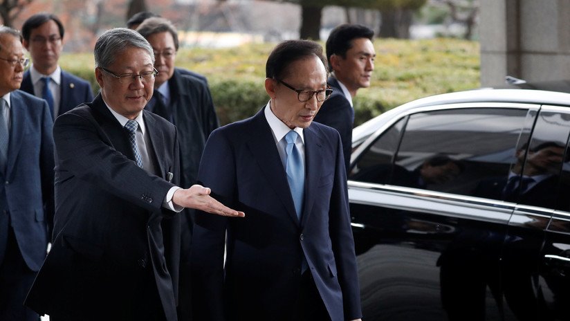 Acusan de corrupción a Lee Myung-bak, expresidente de Corea del Sur