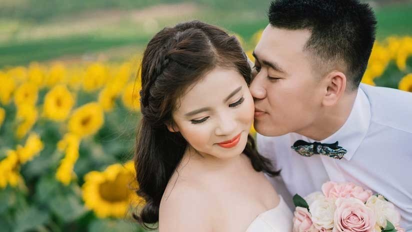 Una pareja china descubre que tiene una foto conjunta tomada 11 años antes de conocerse
