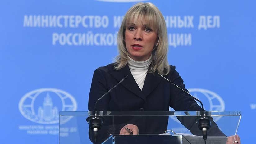 Zajárova sobre invitación a Lavrov cancelada por May: "Él no la había aceptado"