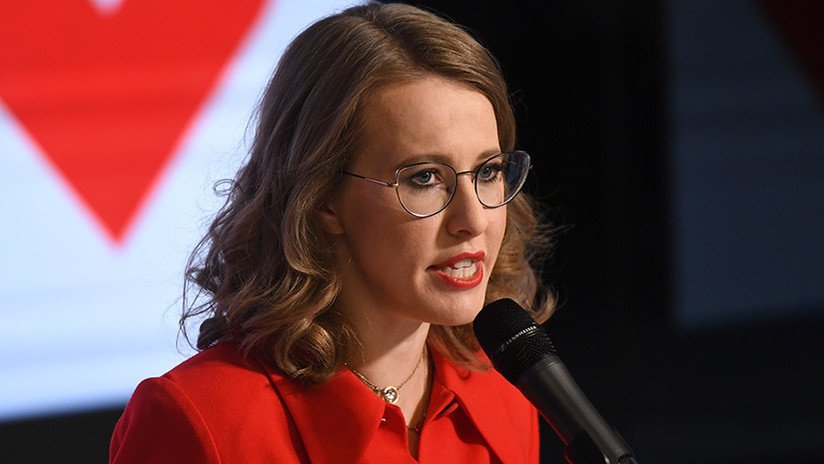 Ksenia Sobchak a RT: "El objetivo de mi campaña no era tener resultados sino decir la verdad"