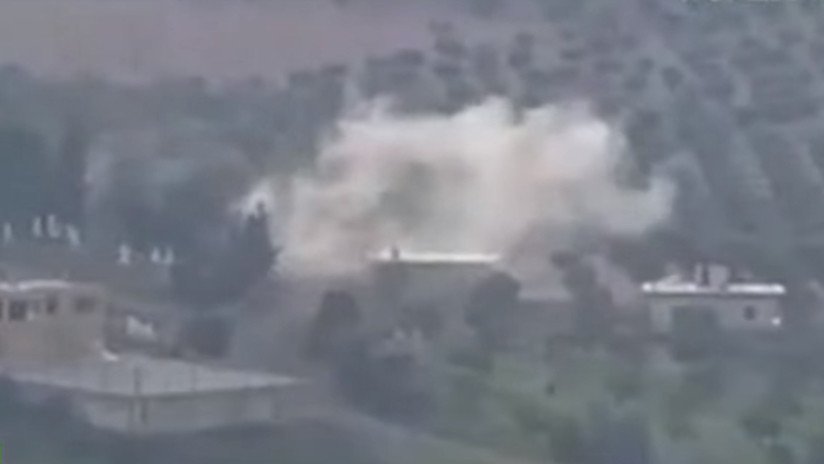 VIDEO: Lanzamiento, vuelo e impacto de un misil guiado contra un vehículo de combate turco