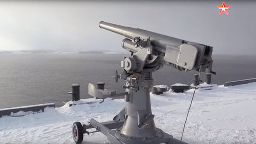 VIDEO: La Flota del Norte prueba el primer cañón antiaéreo de Rusia, fabricado en 1927