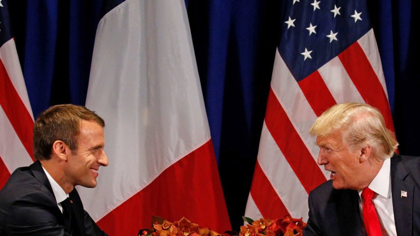 Trump y Macron acuerdan sancionar a Rusia por el caso Skripal