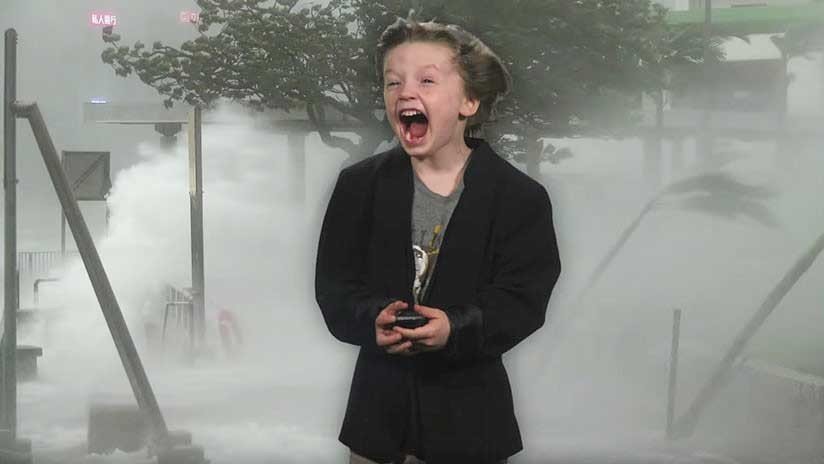 VIDEO: Un niño estadounidense graba un pronóstico del tiempo y lo invitan a la televisión
