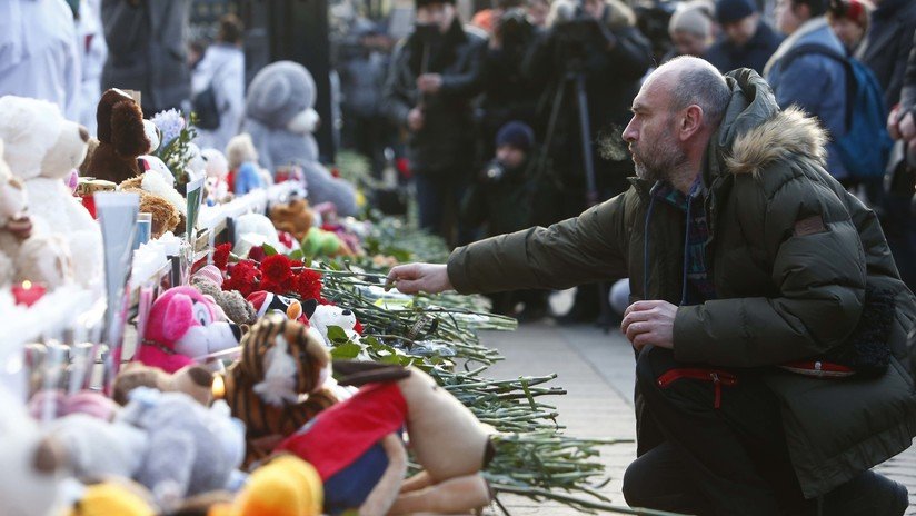 "Kémerovo, estamos contigo": Rusia rinde homenaje a las víctimas del trágico incendio