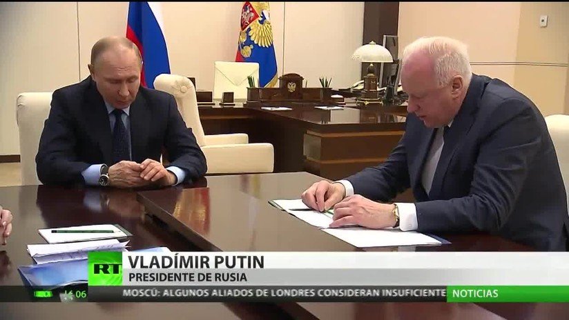 Putin insiste en una investigación transparente del incendio en Kémerovo