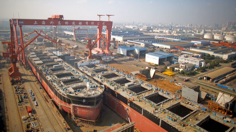China creará un astillero gigante con la intención de imponerse a sus rivales