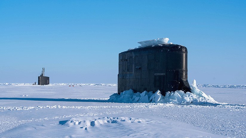 VIDEO: Submarinos de ataque rápido de la Marina de EE.UU. participan en ejercicios en el Ártico
