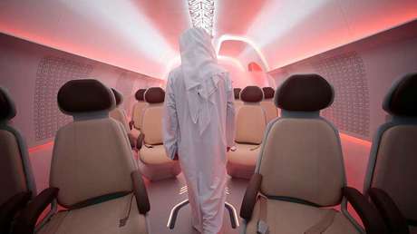 FOTOS: Así es por dentro el futurista tren-cápsula ultraveloz Hyperloop