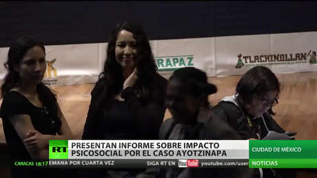 Presentan en México un informe sobre la repercusión psicosocial del caso Ayotzinapa