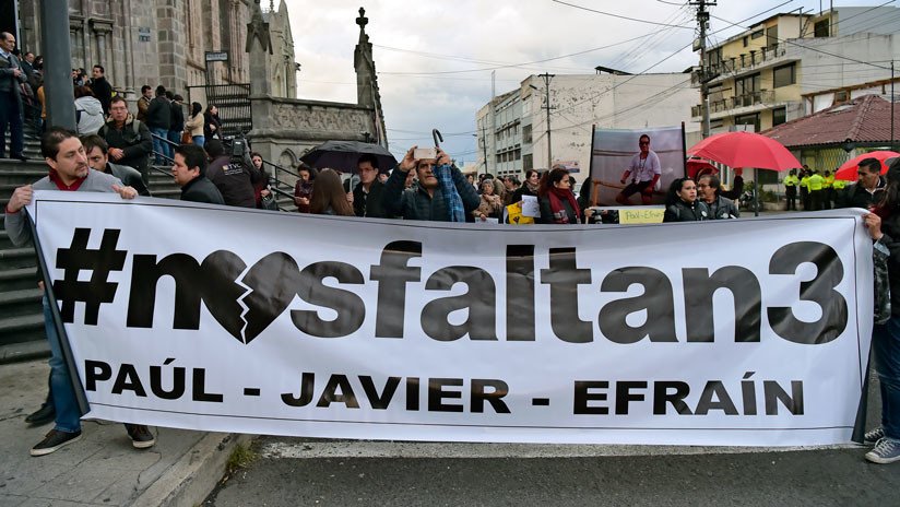 Ecuador: No hay ningún proceso de negociación para liberar al equipo periodístico