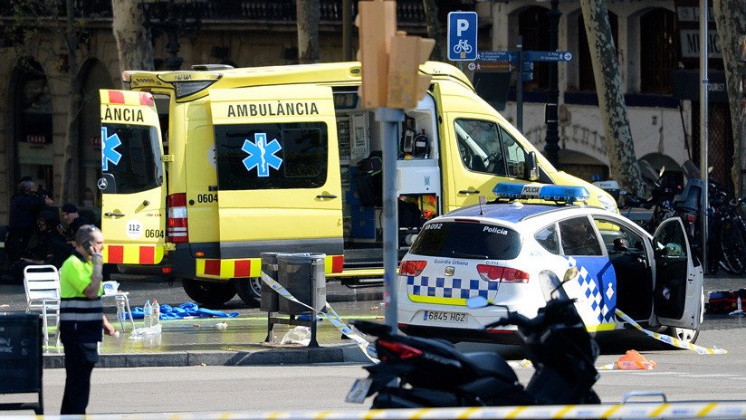 Un camión atropella a seis personas en Barcelona