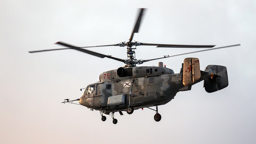 Dos muertos al estrellarse un helicóptero militar ruso en el mar Báltico