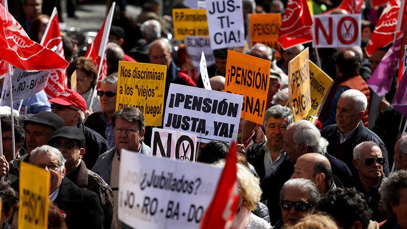 España: Nuevas movilizaciones por las pensiones dignas