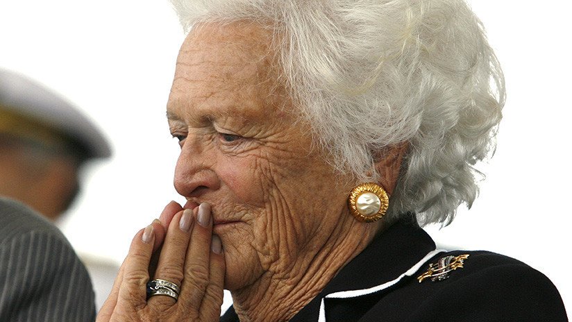 Barbara Bush se niega a recibir tratamiento médico pese a sus problemas de salud