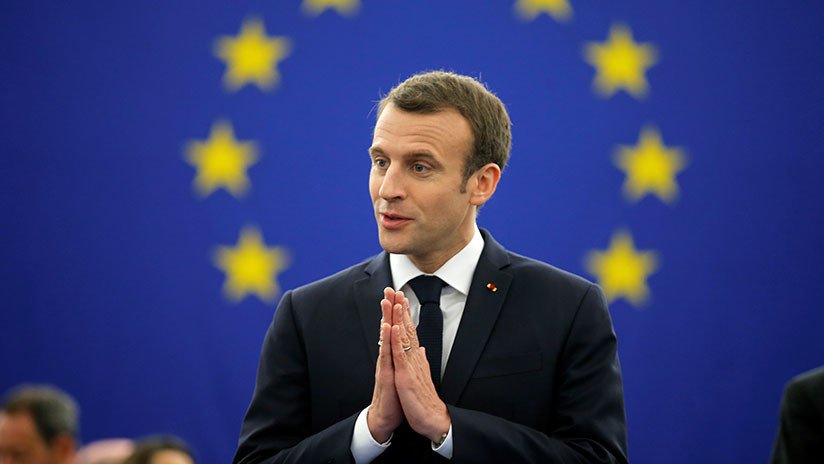 Macron alerta de una "guerra civil en Europa"