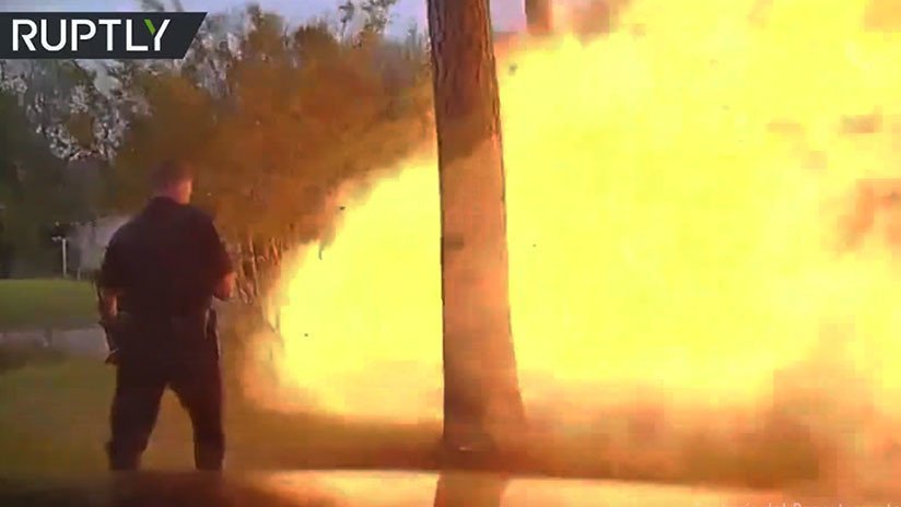 VIDEO: Policía de Texas difunde espectacular grabación del momento en que una casa explota